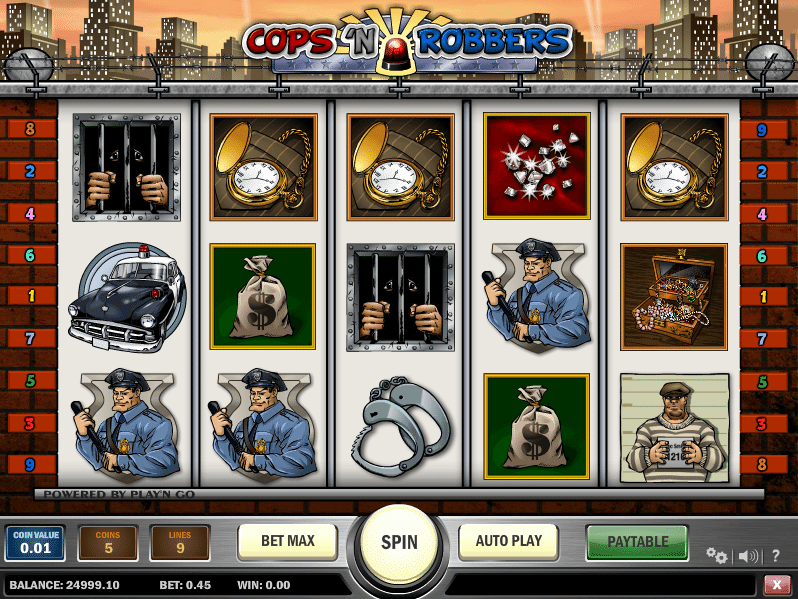 Free Slot Machine Cops and Robbers