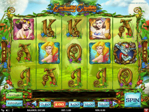 Slot Machine Enchanted Crystals Online