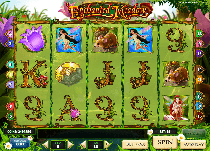Free Slot Enchanted Meadow Online