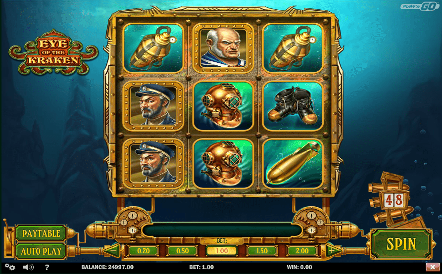 Free Slot Eye of the Kraken Online