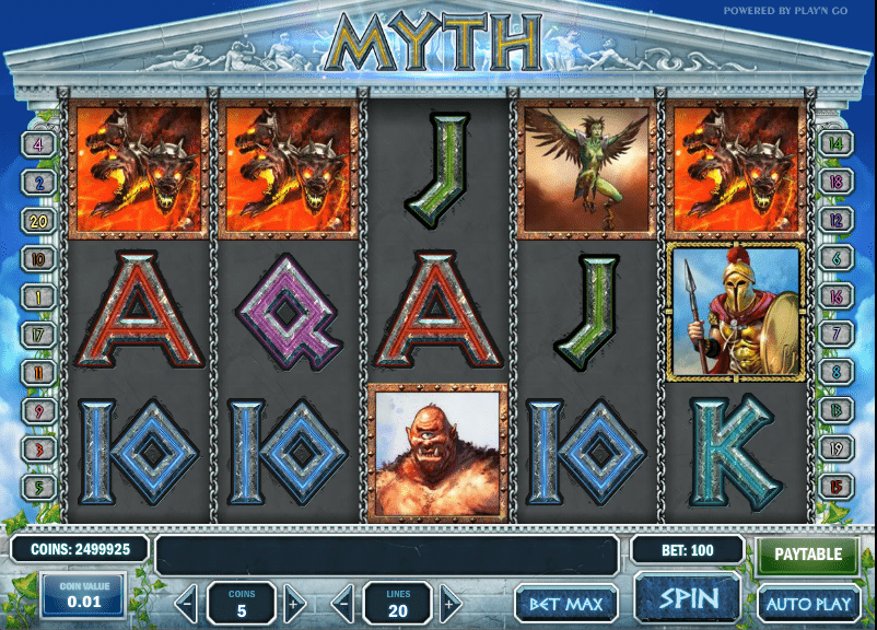 Free Myth Slot Machine Online