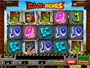 Online Slot Machine Rage of Riches