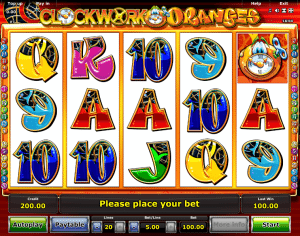 Clockwork Oranges Free Online Slot