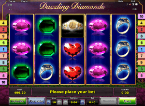 Free Online Slot Dazzling Diamonds