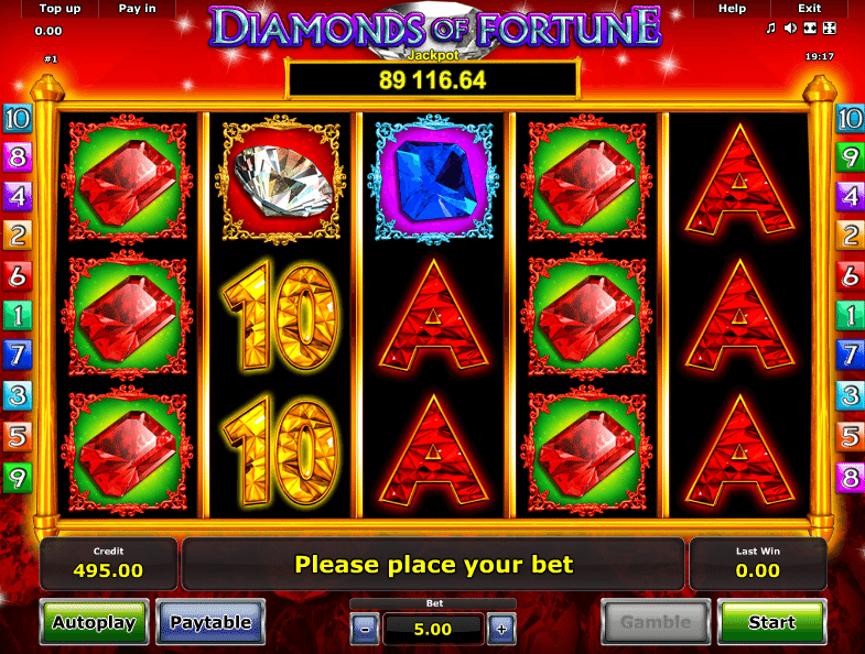 Free Slot Machine Diamonds Of Fortune