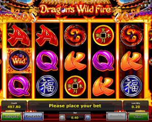 Free Online Slot Dragons Wild Fire