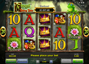 Frogs Fairy Tale Free Online Slot