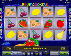 Free Fruit Coctail Slot Machine Online