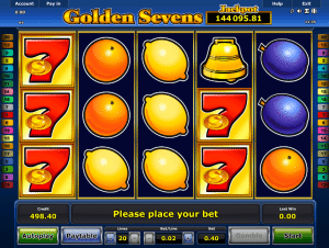 Free Golden Sevens Slot Machine