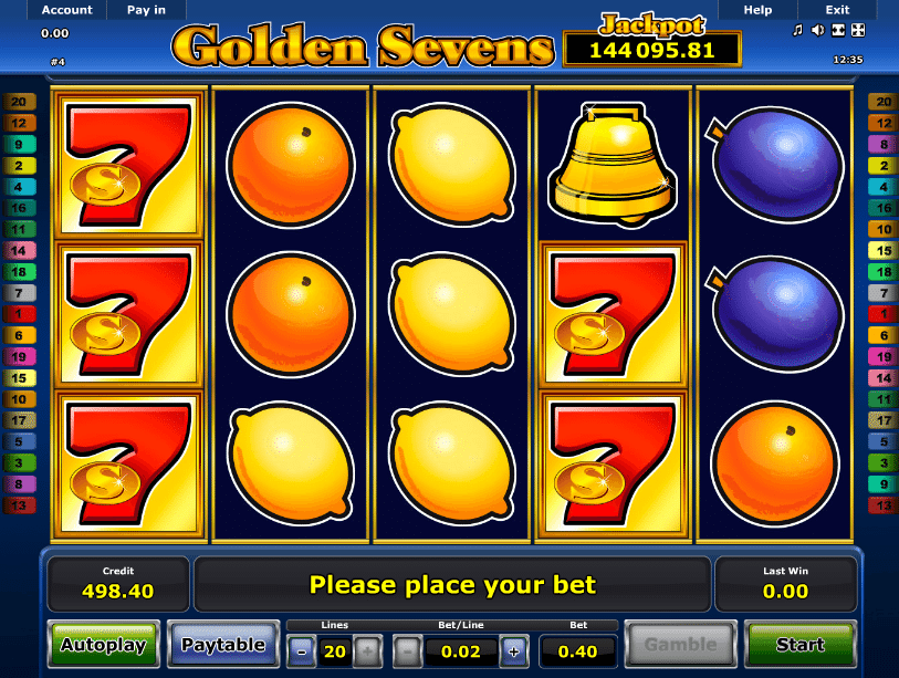 Sevens Slots Free
