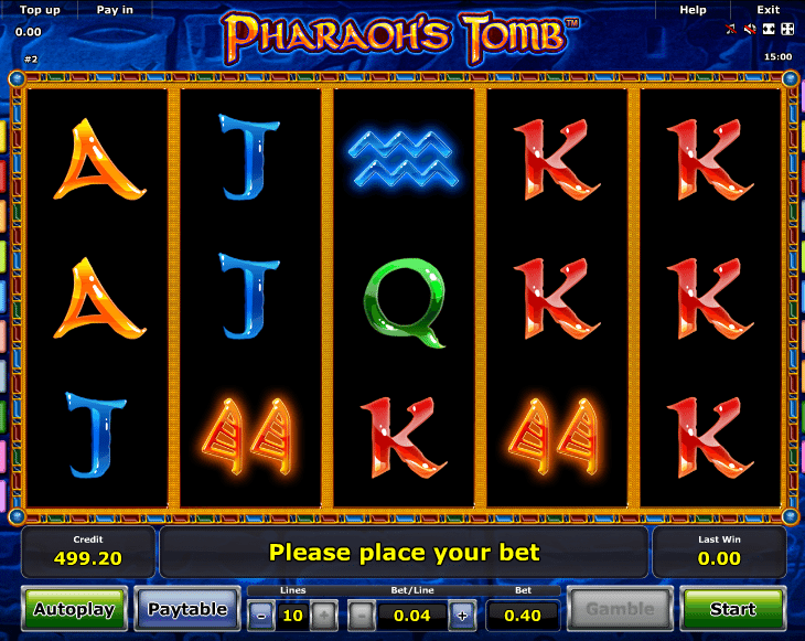 Free Online Slot Pharaohs Tomb