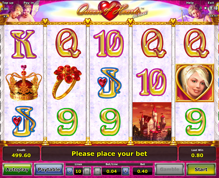 Free Slot Queen Of Hearts Deluxe Online