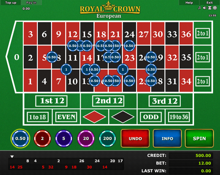 Free Royal Crown Roulette Slot Machine Online