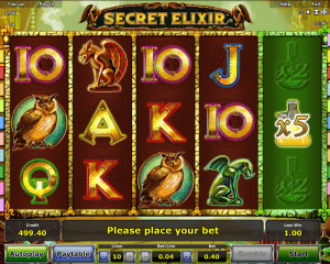 Secret Elixir Free Online Slot