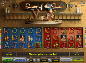 Free Secrets Of The Sand Slot Machine Online