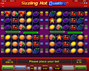 Free Slot Sizzling Hot Quattro Online