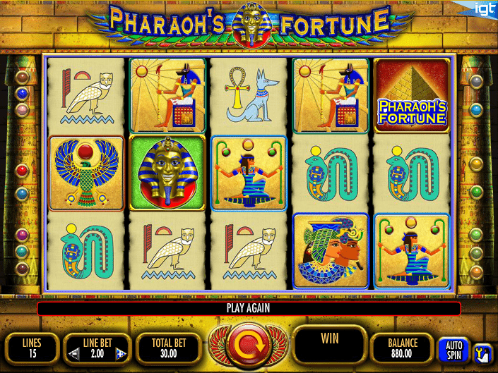 Pharaohs Fortune Slot Machine Free