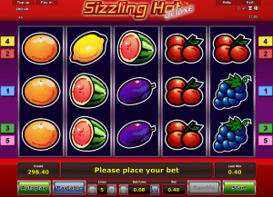 Free Sizzling Hot Deluxe Slot Machine Online