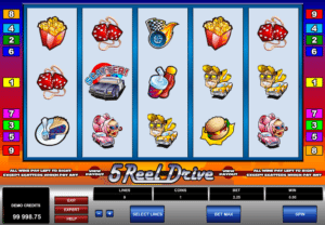 Free Slot 5 Reel Drive Online
