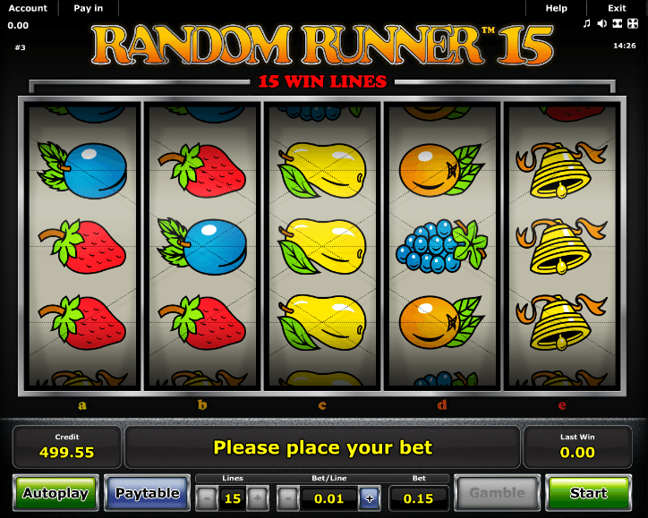 Free Slot Random Runner 15 Online