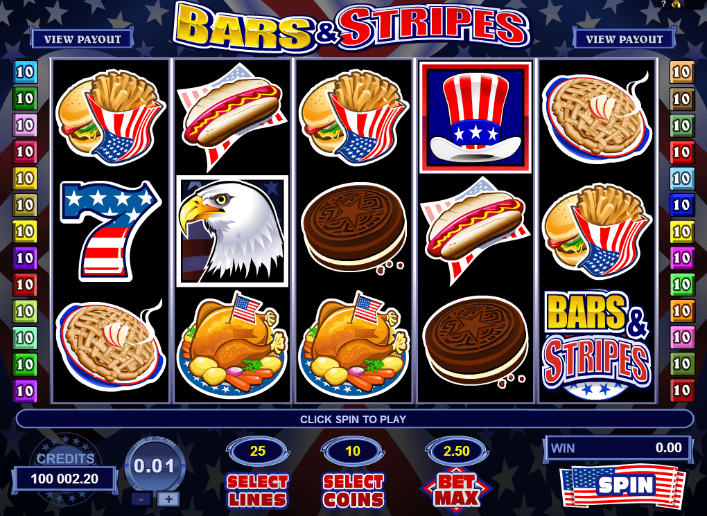 Free Slot Machine Bars And Stripes