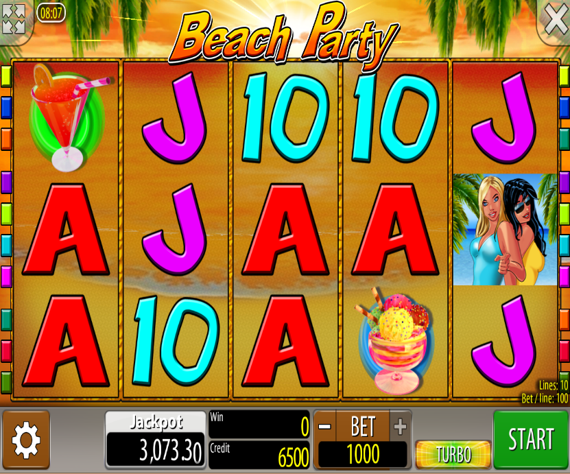 Free Slot Machine Beach Party