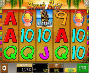 Free Slot Machine Beach Party