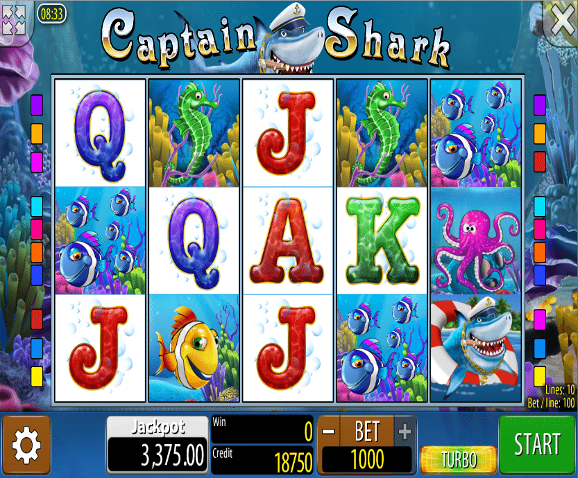 Free Slot Machine Captain Shark
