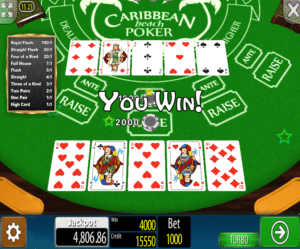 Caribbean Beach Poker Free Online Slot