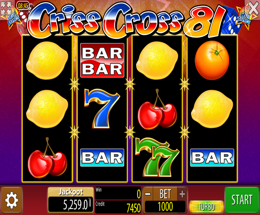 Criss Cross Casino Game