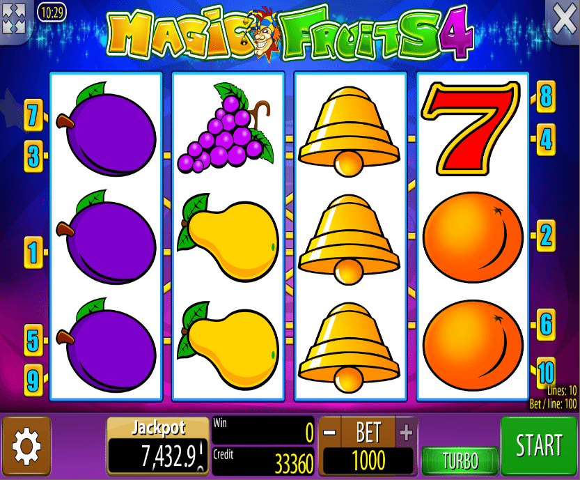 Magic Fruits 4 Free Online Slot