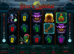 Alaxe In Zombieland Free Online Slot