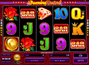 Free Burning Desire Slot Machine Online