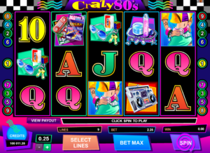 Free Online Slot Crazy 80s