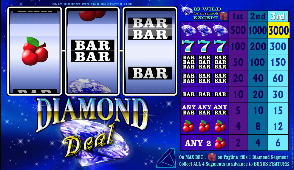 Free Diamond Deal Slot Machine Online