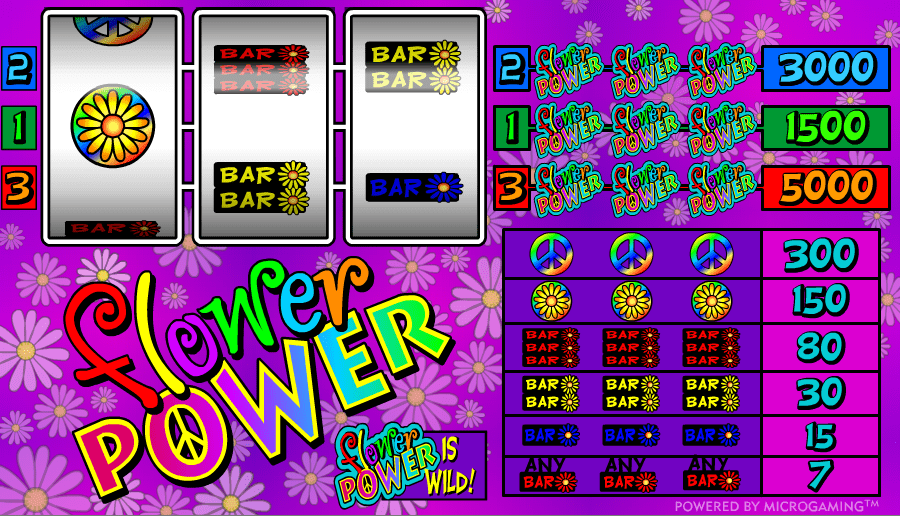 Flower Power Free Online Slot