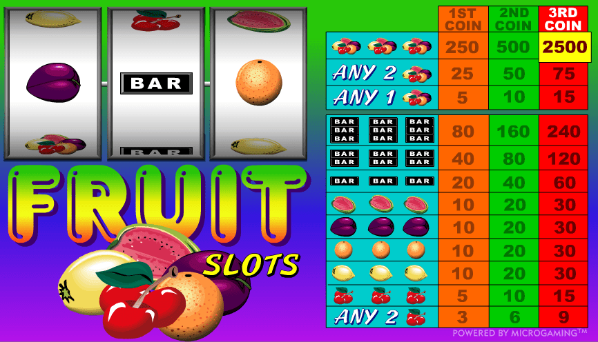 Free Fruit Slots Slot Machine Online
