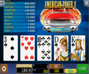 Free Slot American Poker V Online