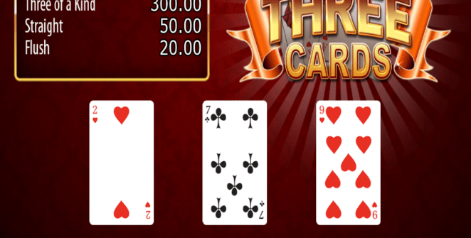 Free Slot Machine Three Cards