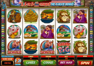 Free Slot Karate Pig Online