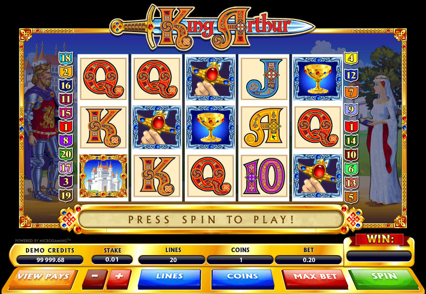 Free King Arthur Slot Machine Online