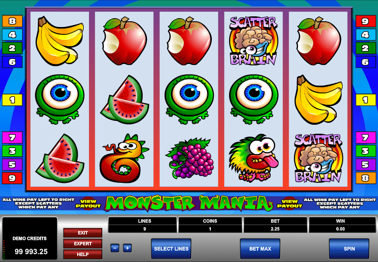 Monster Mania Free Online Slot