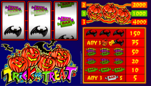 Free Trick Or Treat Slot Online
