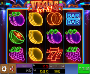 Slot Machine Vegas Hot 81 Online Free