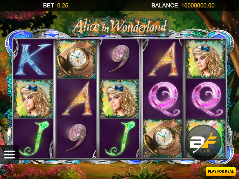 Free Alice in Wonderland BF Slot Online