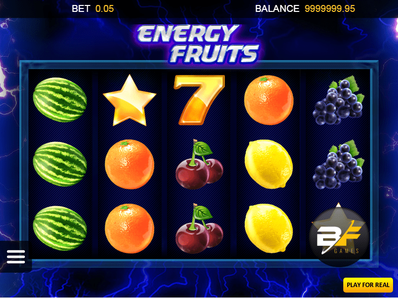 Slot Machine Energy Fruits Online Free