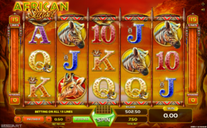 Free Slot Online African Sunset