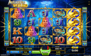 Slot Machine Atlantis World Online Free