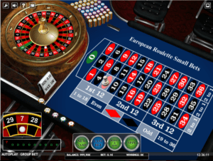 Free European Roulette Small Bets iSoft Online