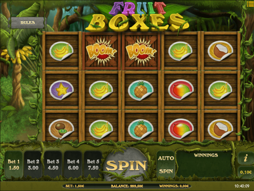 Fruit Boxes Free Online Slot